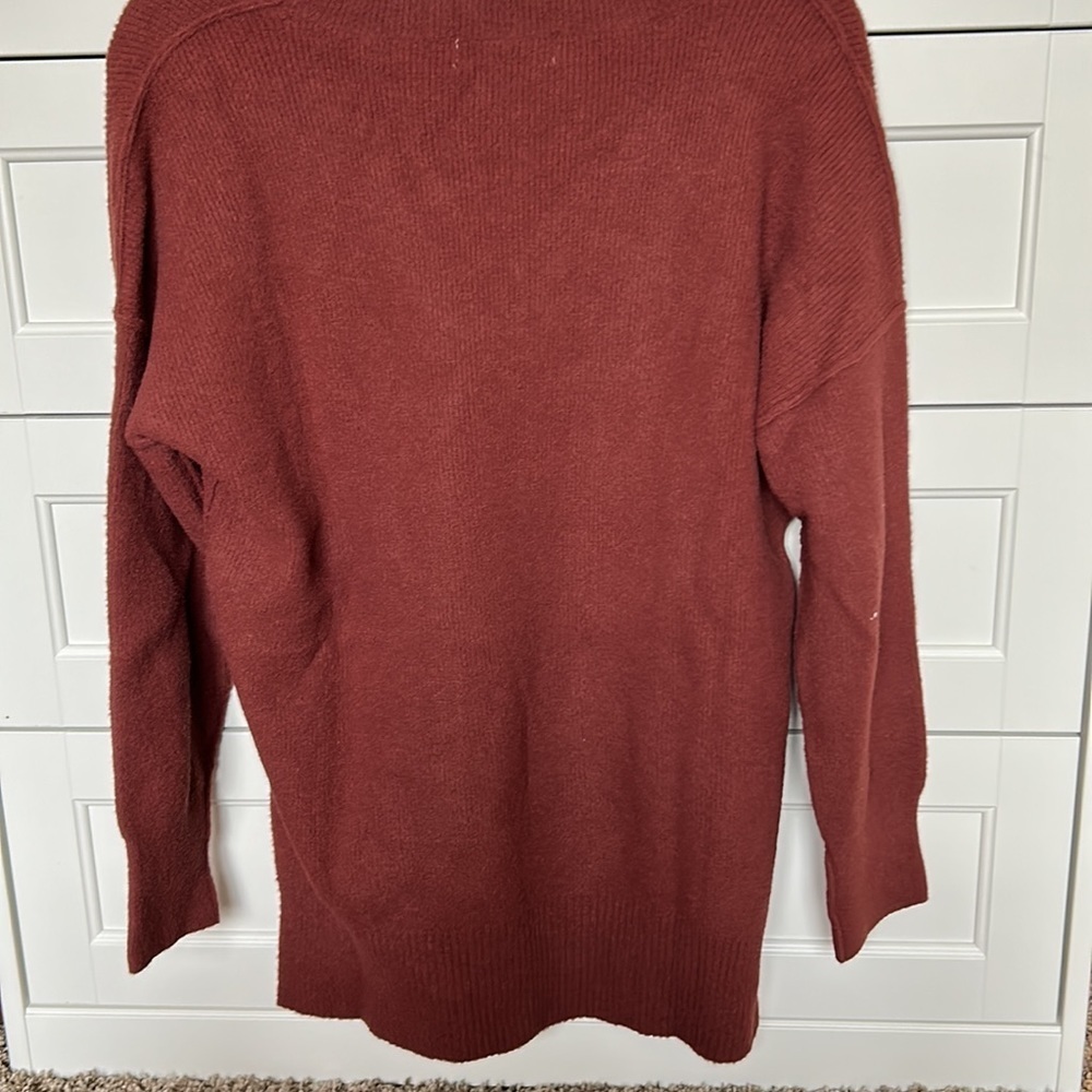 Abercrombie and Fitch Sweater - Dream Material - Rust Red - M - Picture 2 of 2